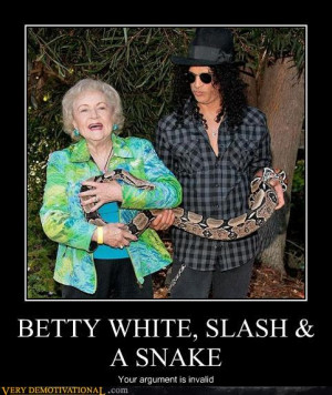 Betty White Funny Posters betty white slash