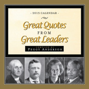 Great Quotes from Great Leaders - 2015 Boxed Calendar Calendari