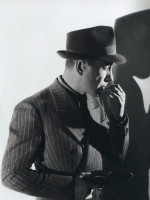 Humphrey Bogart in a publicity portrait for The Maltese Falcon (1941)