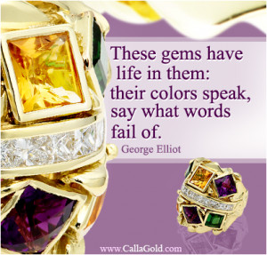 ... Gems of Wisdom where I share my love of quotations and jewelry design