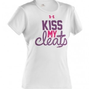 Under Armour Girls' Kiss My Cleats Graphic T-Shirt - Dick's Sporting ...