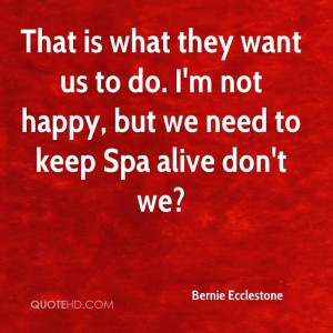 Bernie Ecclestone Quotes