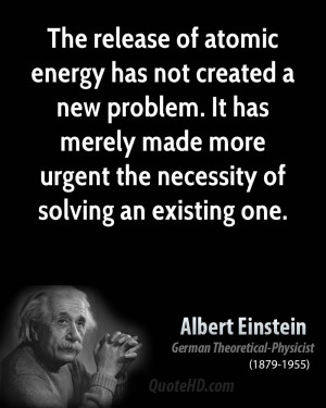 Albert Einstein War Quotes