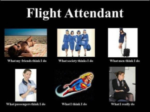 Flight Attendant... so funny!