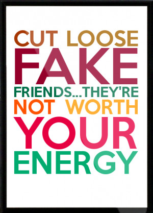 QUOTES ON FAKE FRIENDS