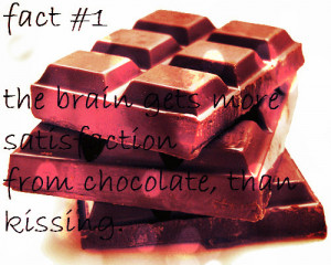 chocolate, cute, fact, kissing, love, photography, quotes, text