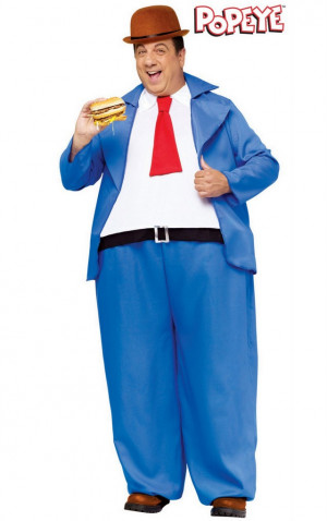 Popeye Wimpy Adult Costume