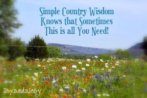 Country Quotes About Life Country wisdom quotes or