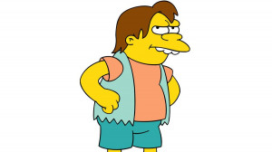 Nelson Muntz always shows up at the right time to make any situation ...