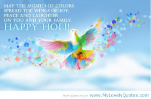 May the month of colors – holi festival quotes
