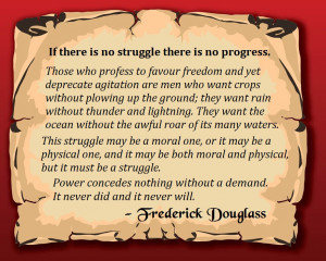 Frederick Douglass Quotes Struggle