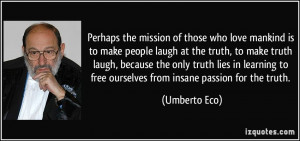 Umberto Eco Quote