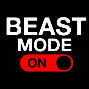 Details about BEAST MODE ON T-SHIRT - Mens Awesome Funny Training ...