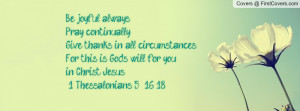 ... thanks in all circumstances pictures for this is god s will for you