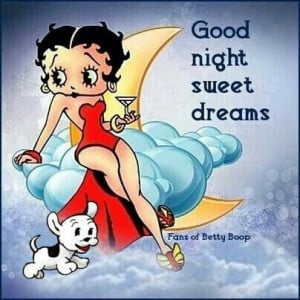 Good night, sweet dreams