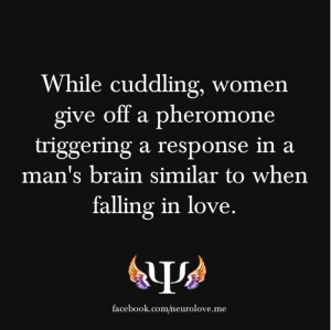 Cuddling...that explains a ottttt