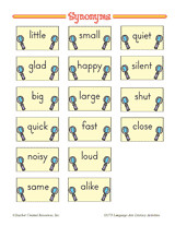 Students, but activities may fun!view synonyms in the 2nd grade