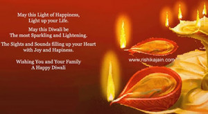 May this light of happiness, light up your life.May this Diwali be the ...