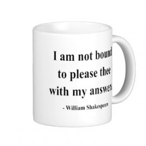 Shakespeare Quote 9a Classic White Coffee Mug