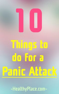 do for a panic attack? Here are 10 tools for fast panic attack relief ...