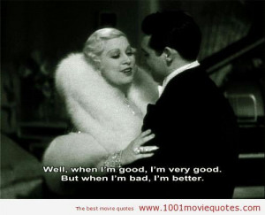 Mae west I'm no Angel movie quote 1933