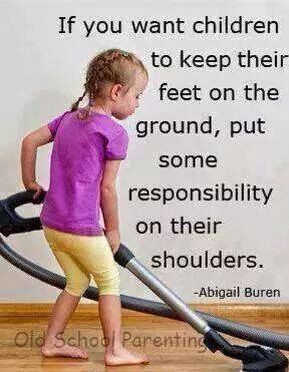 Teach your kids responsibility