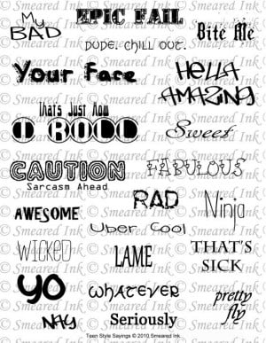 Cool Quotes And Sayings For Teens