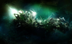 Daily Wallpaper Underwater Alien Life Exploration