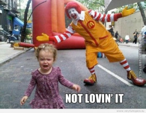 Funny Pictures Quotes People Clever The Joker Promotes Mcdonalds