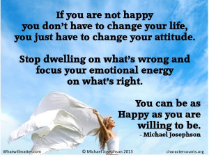 SEEING: Poster: If you are not happy you don’t have to change your ...