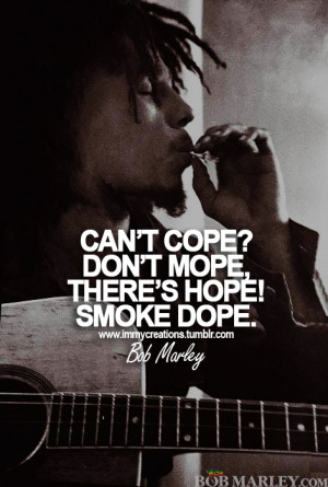 Bob Marley Weed Quotes And Sayings