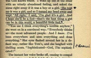 Sylvia Plath Annotates Her Copy of The Great Gatsby