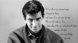 Norman bates quote from Psycho. [1366x768] ( i.imgur.com )