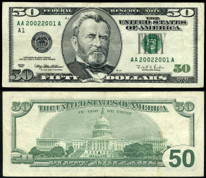 Rare Us Paper Money Currency