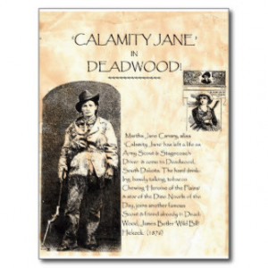 Calamity Jane Postcard
