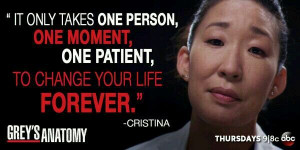 It only takes one person, one moment, one patient, to change your ...