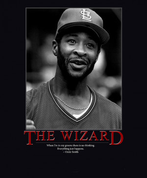 The Wizard Ozzie Smith Print by Retro Images Archive