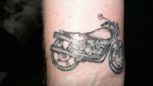 motorcycle tattoo