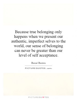 sense of belonging quotes