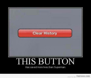 This button saved more lives than superman..... :D