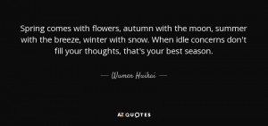 Spring Flowers In Snow Quotes Spring comes with flowers,