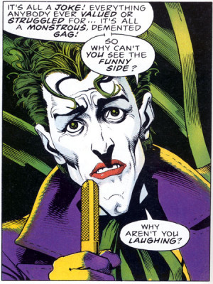 you think makes the Joker such a successful villain, either in comics ...