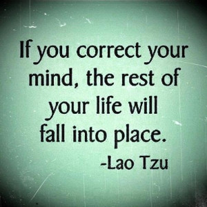 How do you know if your mind needs correction? Has your life fallen ...
