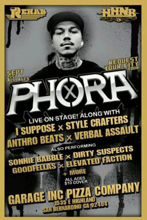 Phora Rapper Presents phora live friday