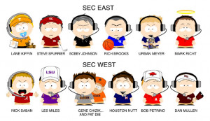 Thread: SEC Coaches as South Park Characters