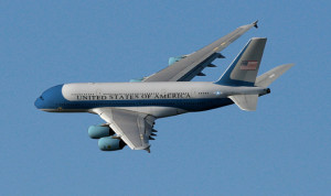 EXCLUSIF Sarkozy a propos Obama un Airbus A380 pour Air Force One