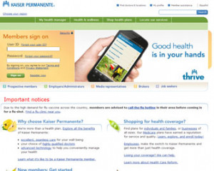 KAISER PERMANENTE HEALTH INSURANCE COVERAGE