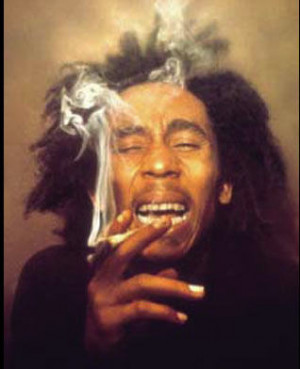 Bob Marley weed quotes