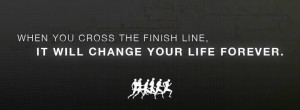 When You Cross The Finish Line...