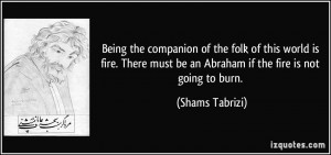 Shams Tabrizi Quotes Love